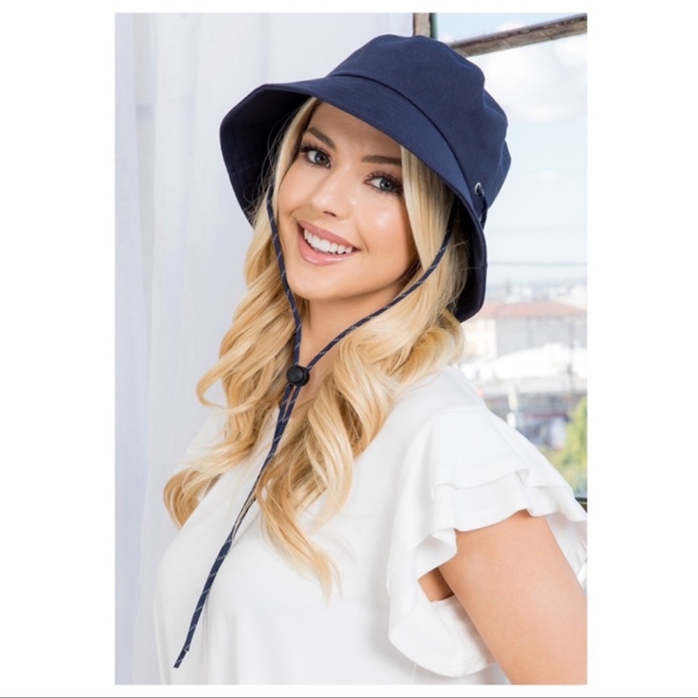 💙New Navy Unisex Slider Bucket Hat Cute
And Lightweight💙